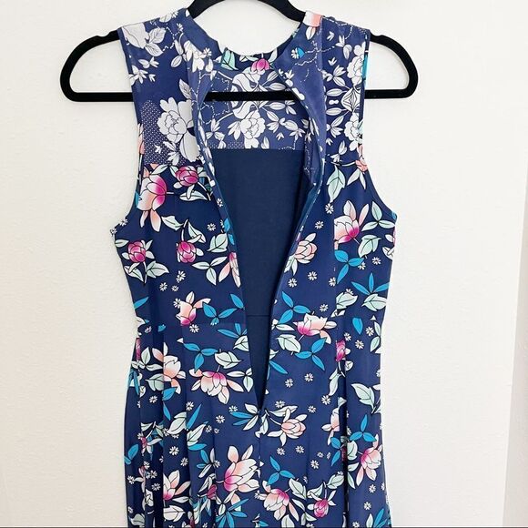 Yumi Kim Calso Silk Floral Midi Dress - Picture 9 of 12